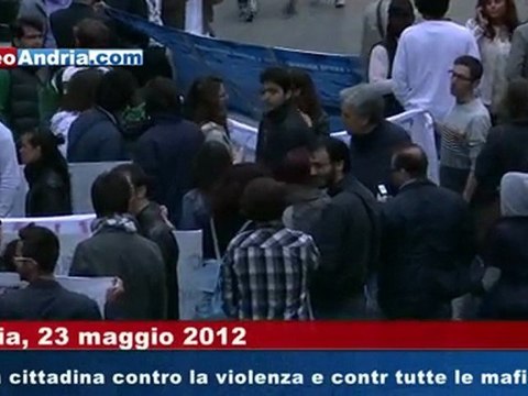 Andria: marcia cittadina contro la violenza e tutte le mafie