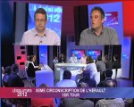 LEGISLATIVES - 8e CIRCO Hérault - 23/05/12 - débat 1er tour