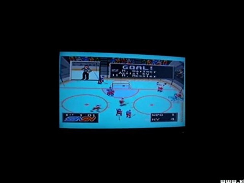 Gameplay_ NHLPA Hockey 93 - Sega Mega Drive