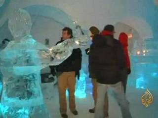 فندق من الثلج .. عندما تتحول النقمة إلى نعمة