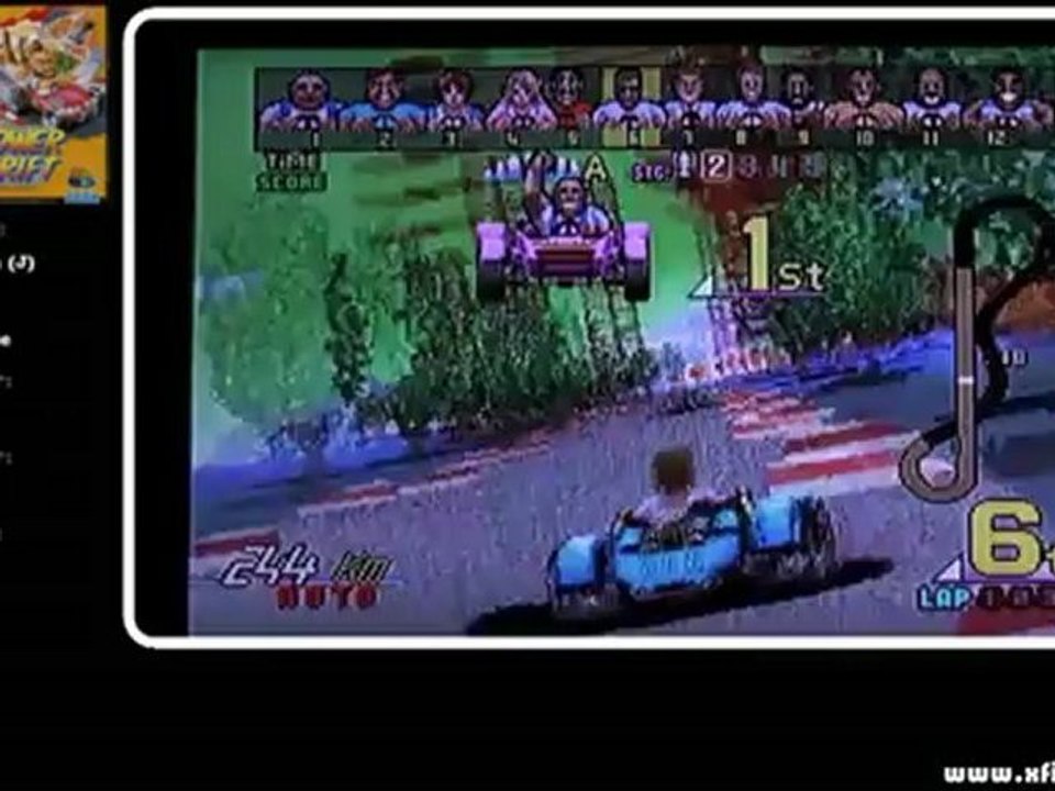 Gameplay_ Power Drift - Japanese Sega Saturn