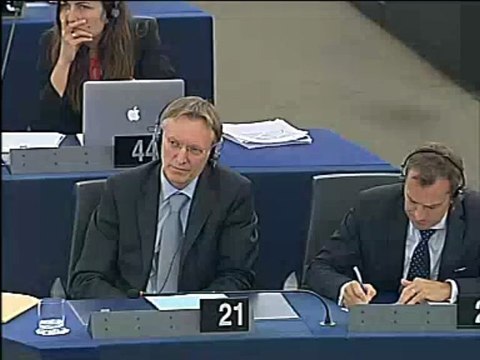 Gerben-Jan Gerbrandy [R] on a resource-efficient Europe