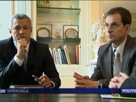 Fabrice Hugelé, nouveau maire de Seyssins - reportage France3 22 mai 2012