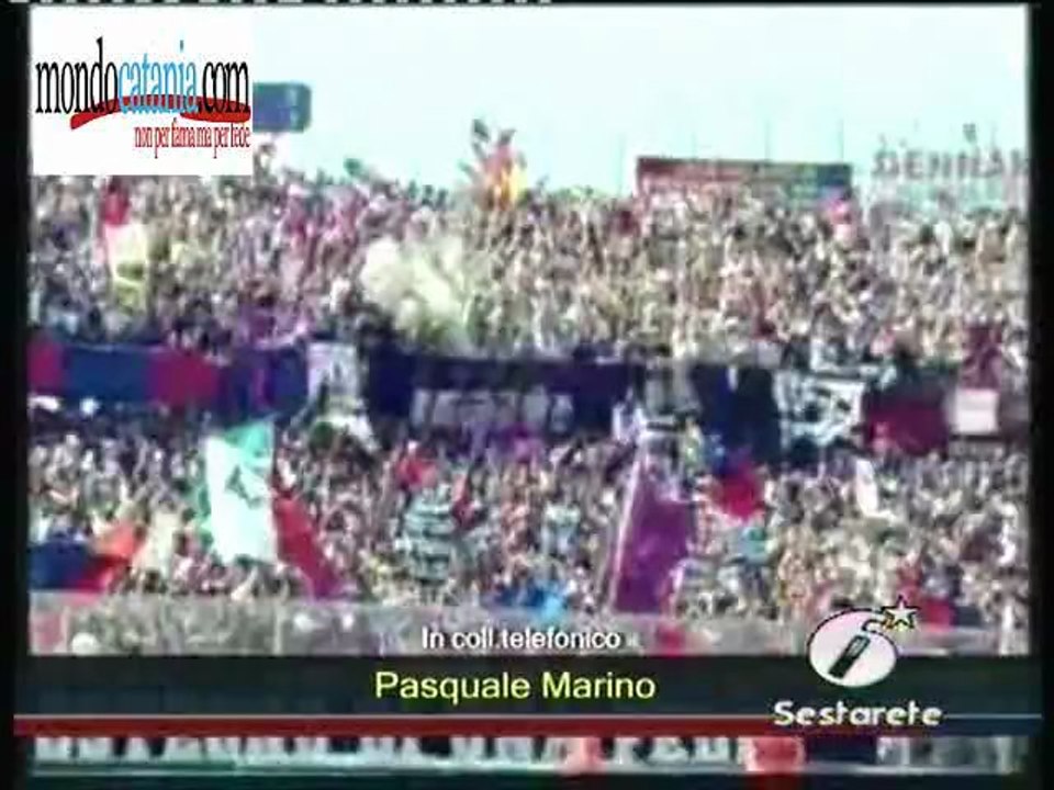 Pasquale Marino a Sestarete : "A Catania Verrei di Corsa" ***24 maggio 2012***