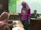 Votación histórica en Egipto