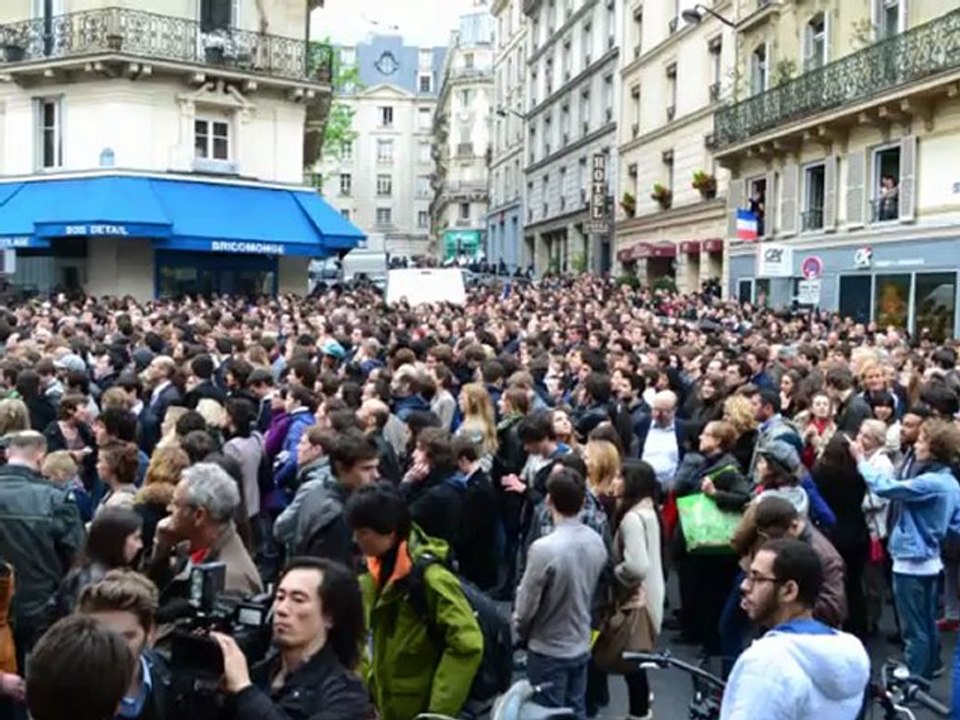 Discours de Nicolas Sarkozy à la Mutualité le mai 6, 2012