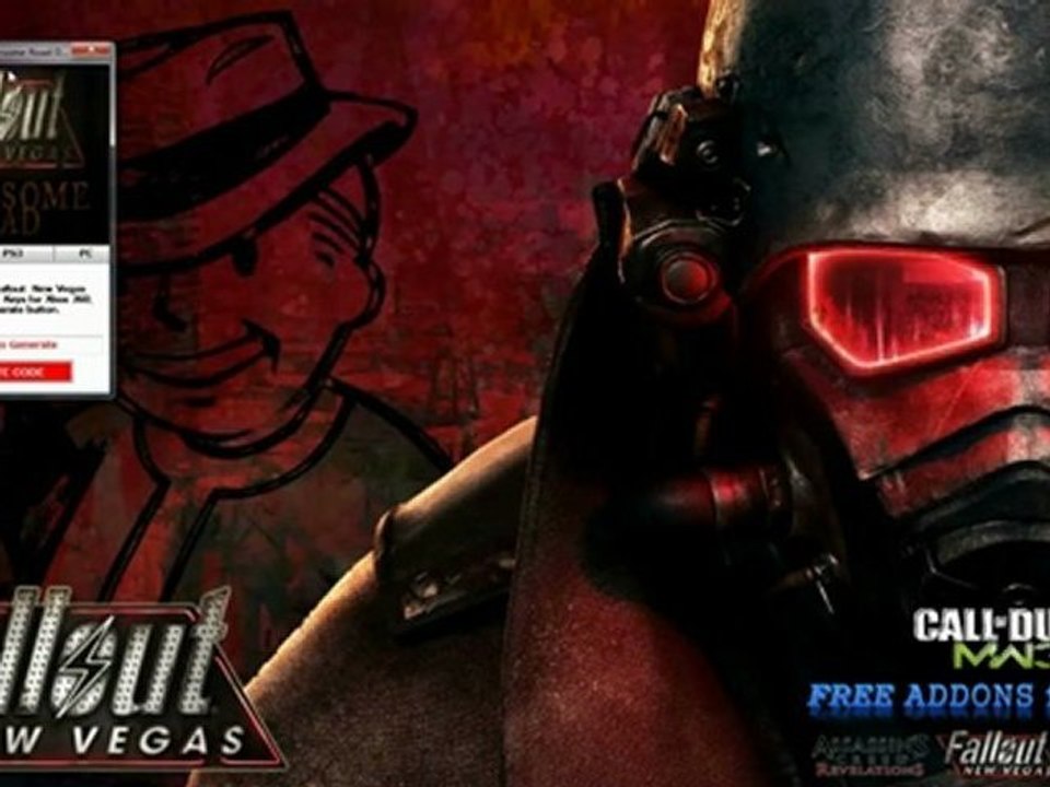 Free Fallout New Vegas Lonesome Road DLC Codes Download