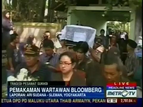 Funerals for Indonesian jet crash victims