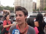 Miles de estudiantes mexicanos protestan contra la manipulación política y periodística