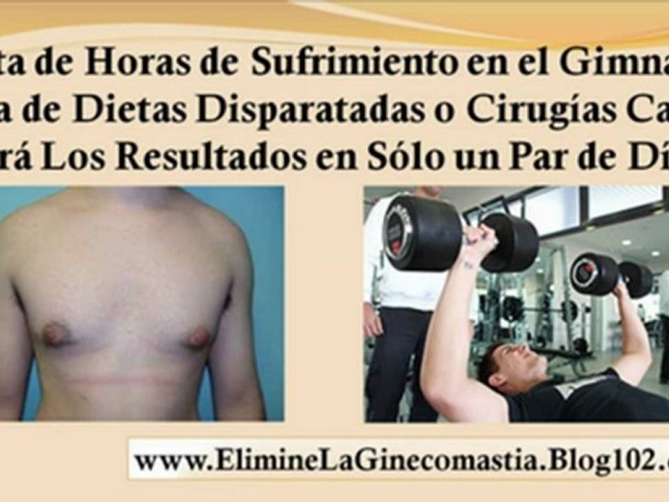 ginecomastia en hombres solucion