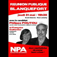 Philippe POUTOU sur France bleu Gironde