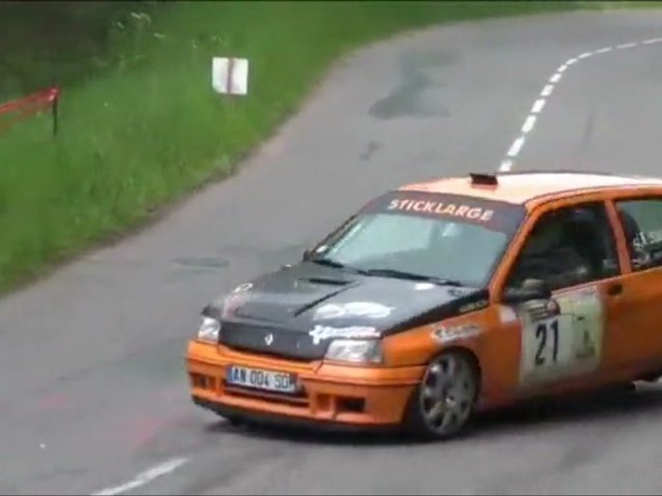 Rallye chambost 2012 Julien saunier Marie Noelle Ratier