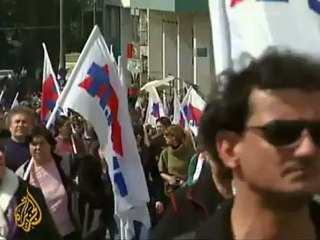Greeks stage third general strike