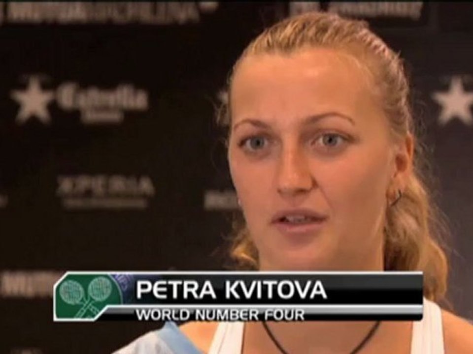 Kvitova mag das Gras Wimbledons
