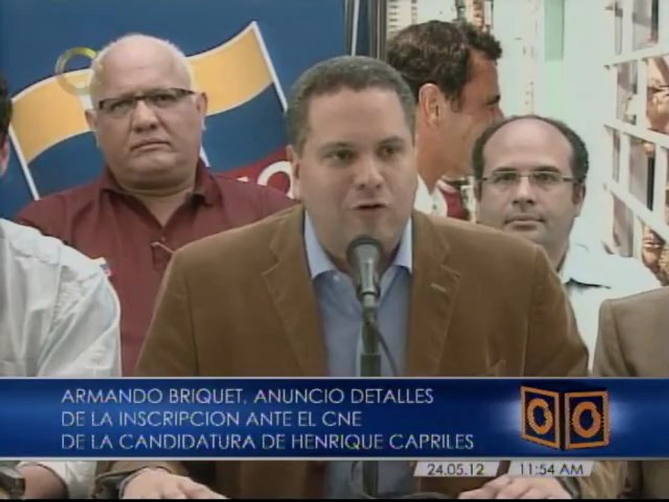 Una gran caminata acompañará a Capriles a inscribir su candidatura ante el CNE