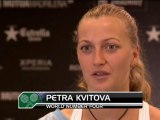 La Kvitova sogna l'erba e i 5 cerchi