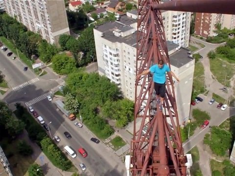 150 mètres au-dessus du sol