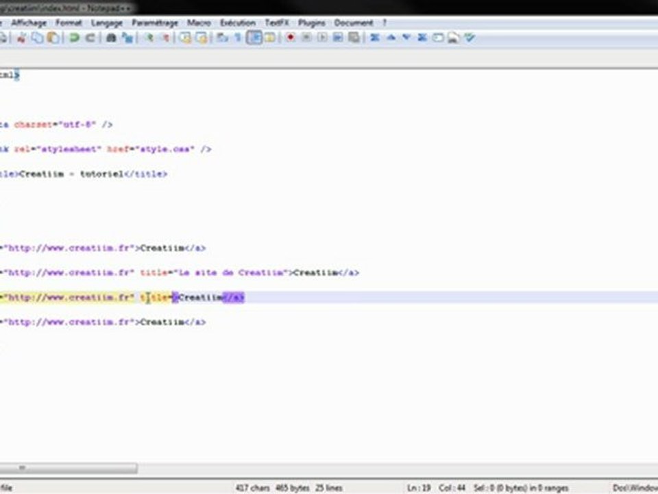 Creatiim - Les bases du web (part 6) : Le CSS