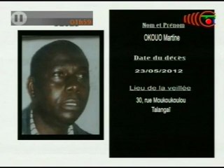 DÉCÈS DU DOCTEUR MARTIN OKOUO  GASTRO-ENTÉROLOGUE AU CHU BZV