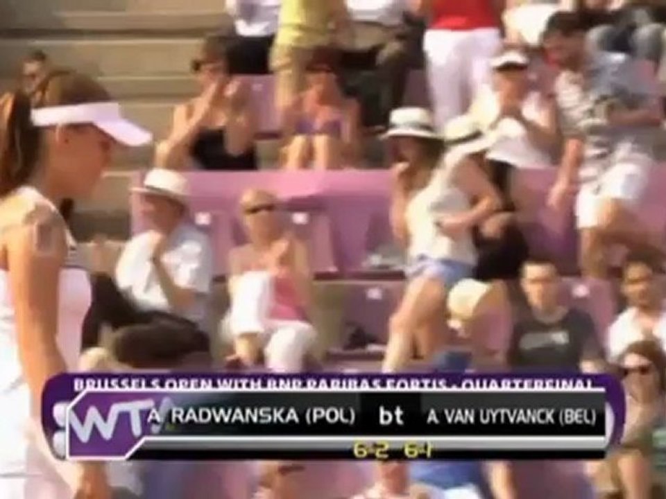 Brüssel: Radwanska schießt sich fit für Paris