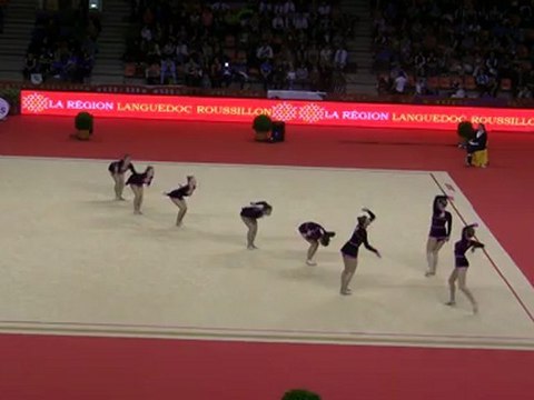 Championnat de France GR DF/DN Nîmes 2012 - DFE Rambouillet