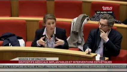 Audition,Laure Lechertier, responsable du département politique des produits de santé de la Mutualité Françai