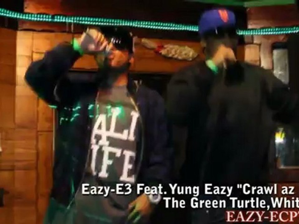 Yung Eazy & Eazy-E3 "Crawl Az I Creep" Live @ the Green Turtle, Whittier, CA, 05-04-2012 Pt.1