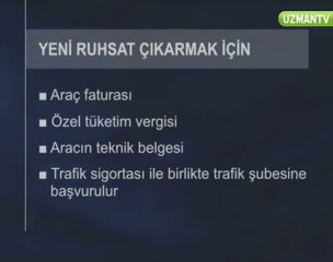 Yeni satın alınan aracın ruhsatı nasıl çıkartılır ?
