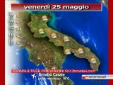 Previsioni del tempo, venerdì 25 maggio