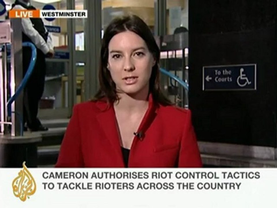 Charlie Angela reports on the UK riots