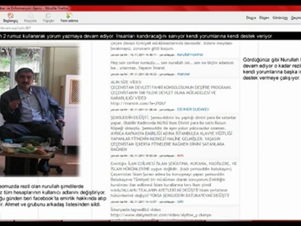 Kafkas Cecen Yardimlas ve Dayanisma Dernegi - Dolandirici