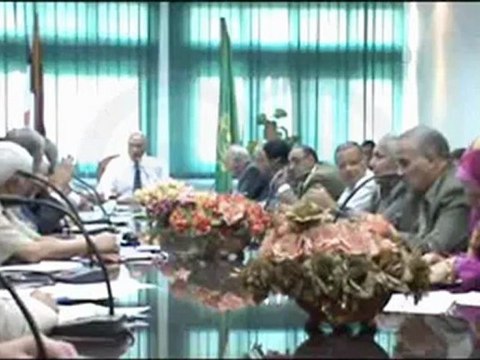 محافظ القليوبية يعقد مؤتمراً مع رؤساء المدن ومديري المديريات المعنية