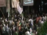 Syria فري برس ريف دمشق  دوما مظاهرة مسائية رائعة جداً رغم القصف 27 5 2012 Damascus