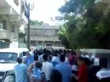 Syria فري برس حلب مظاهرة لاحرار وحرائر عبدالواحد هنداوي  ويونس الراشد Aleppo