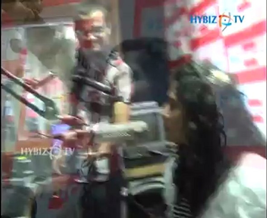 Taapsee Actress visited 92.7 Big Fm , hybiz.tv