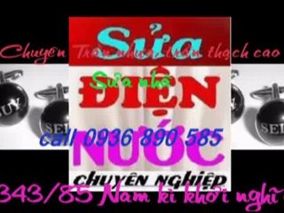Thi công,sửa điện nước tại quận 7 call 0907 323 053