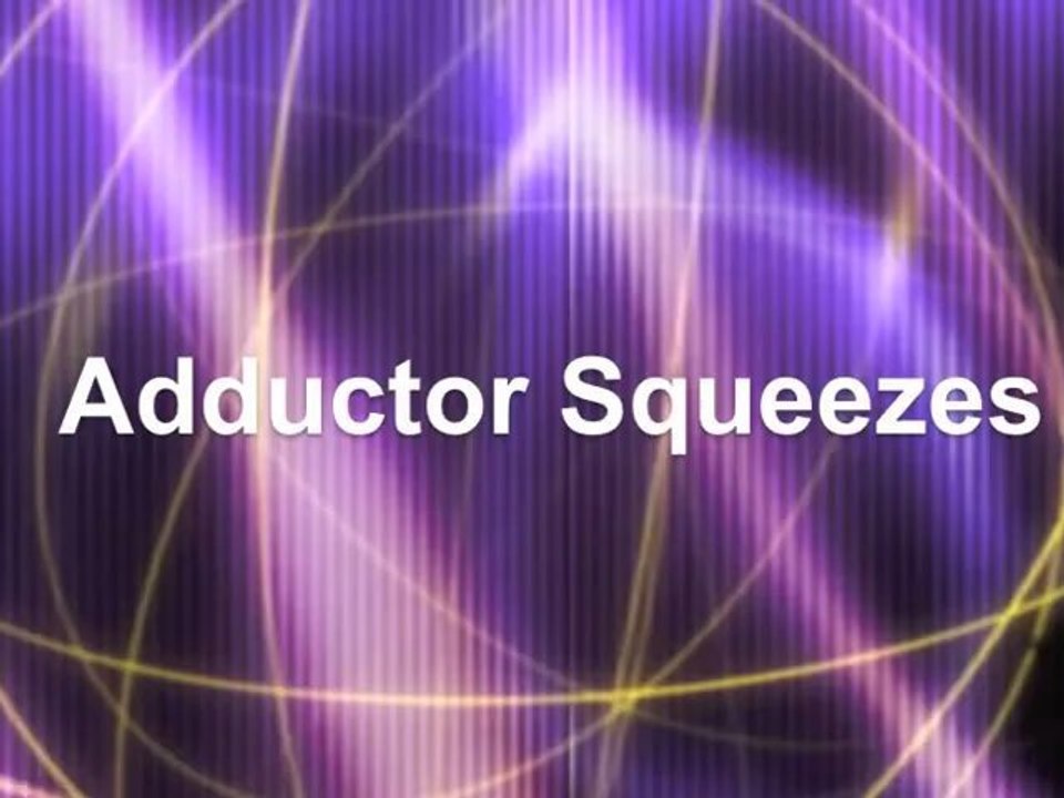 Adductor Squeezes - Chair Massage Techniques with Eric Brown