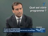 Législatives 2012 : Arnaud de Bourrousse invité de Yvelines 1ère