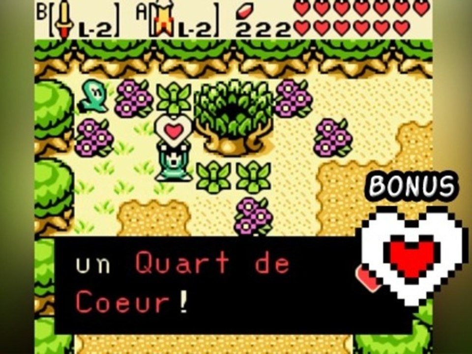 [WT] Zelda OOS Bonus  - Les fragments de coeurs