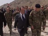 En Afghanistan, Hollande explique le retrait anticipé des soldats français