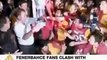 Rival fans riot at Turkish football match