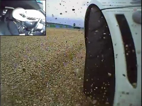 Grosse sortie de piste en Lotus Exige S - Magny-Cours F1 / Tinseau Test Days 20/11/2010