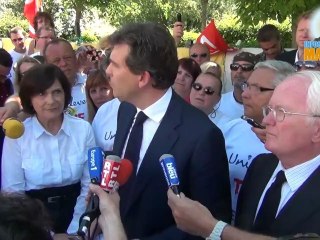 Fralib: Montebourg annonce l'ouverture d'une table ronde