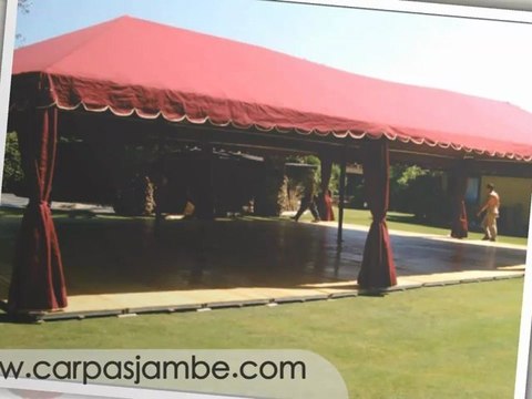Precios de carpas para eventos