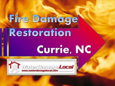 Water Damage Local - Fire Damage Remediation for Currie, NC