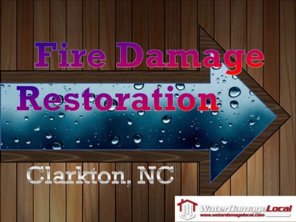 Water Damage Local - Fire Damage Remediation for Clarkton, NC