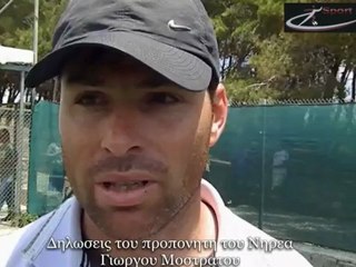 Δηλωσεις. προπονητων Νηρεα και Μυκονου, Μοστρατου και Γούλα