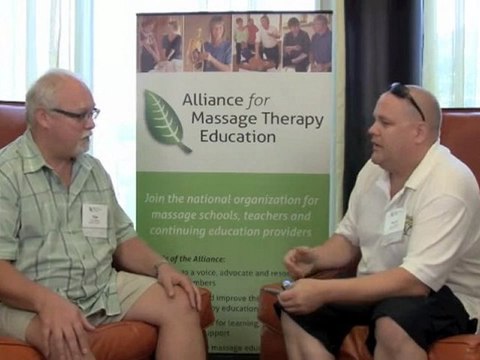 Tim Herbert at the 2011 Alliance for Massage Therapy Education Conference