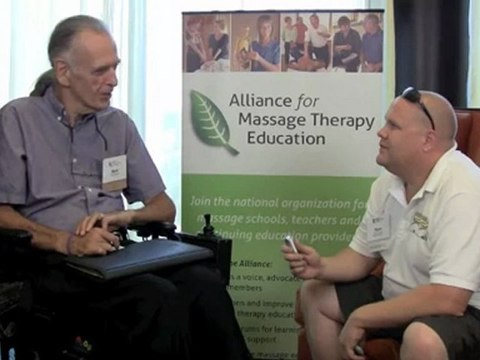 Mark Beck at the 2011 Alliance for Massage Therapy Education Conference