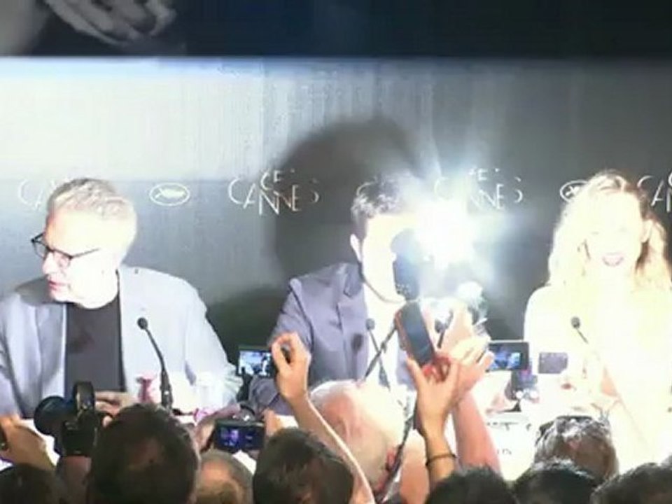 Cannes: conférence de presse de "Cosmopolis", de D. Cronenberg